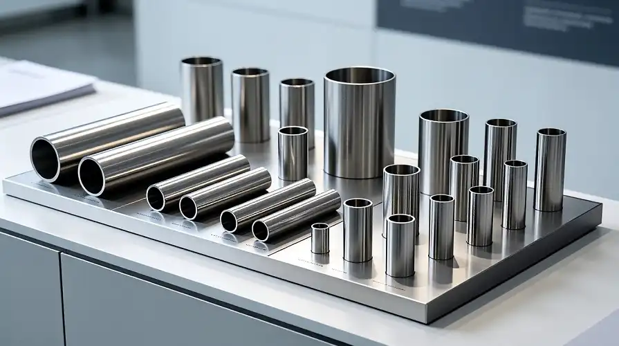  Titanium Tubes Mixed Sizes
