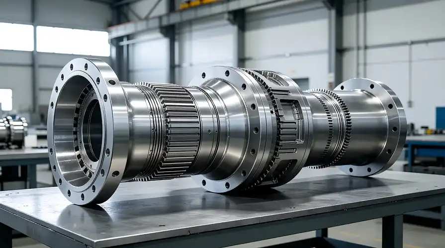 Aerospace titanium sheet structural components