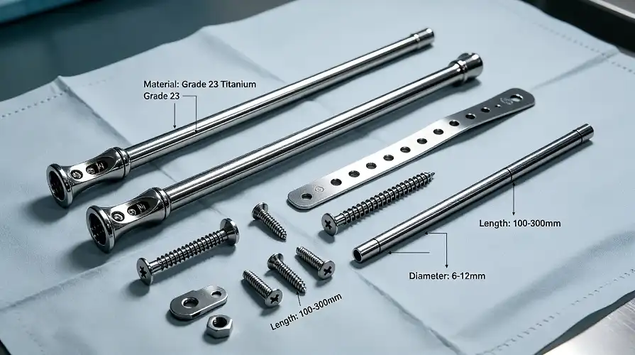 Titanium sheets for medical implant devices Titanium sheets for medical implant devices