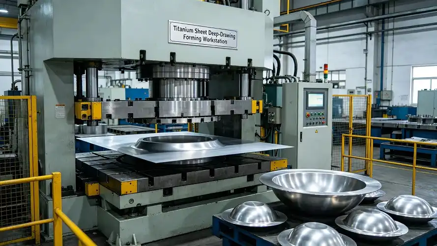 Titanium Sheet Deep Drawing Forming Titanium Sheet Deep Drawing Forming