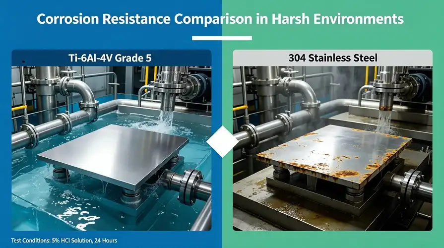 Corrosion Comparison: Titanium vs Stainless Steel Corrosion Comparison: Titanium vs Stainless Steel