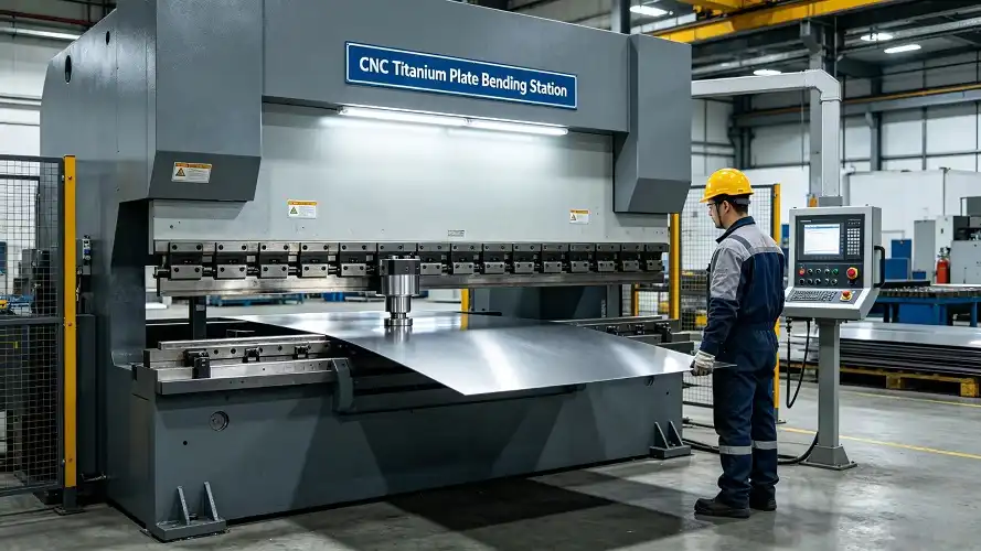  Press Brake Forming Titanium Sheet	Press Brake Forming Titanium Sheet