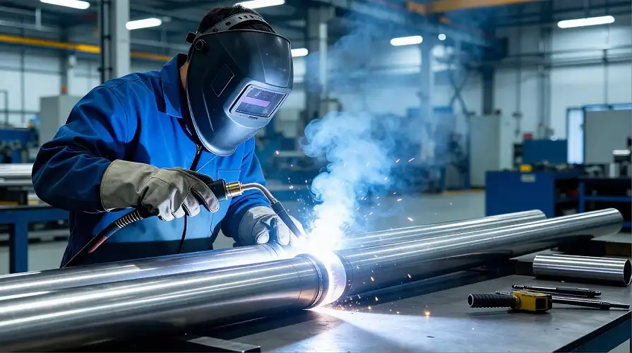 TIG Welding of Titanium Plate