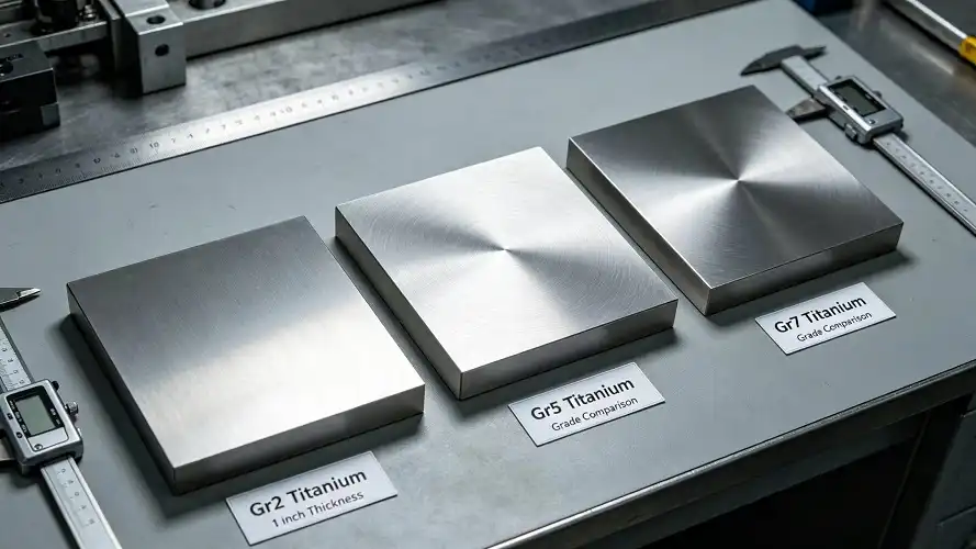 Gr2 Gr5 Gr7 titanium plates