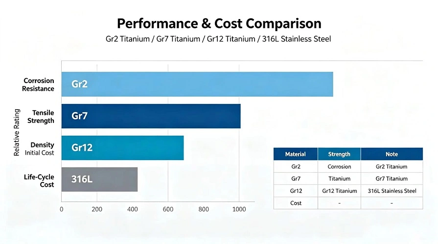 Material Cost‑Performance Comparison Chart