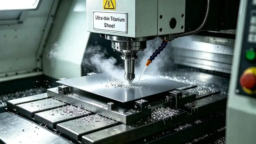 titanium sheet CNC machining station titanium sheet CNC machining station