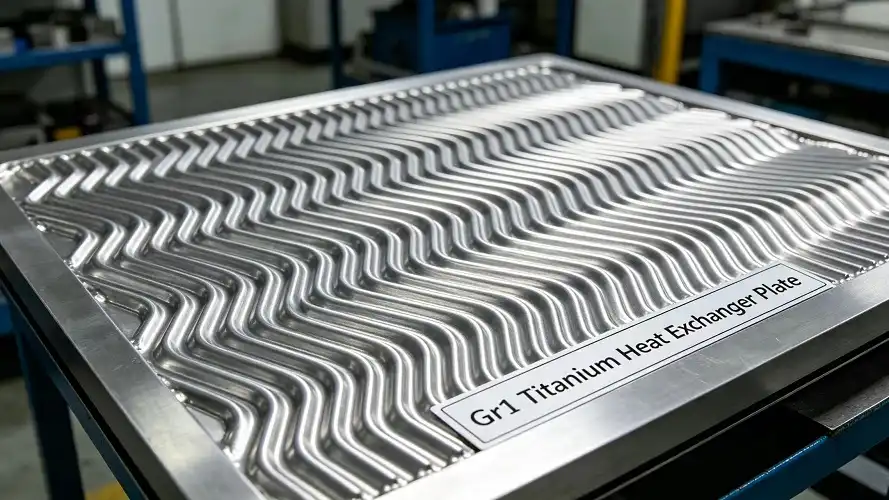 Titanium Heat Exchanger Plate