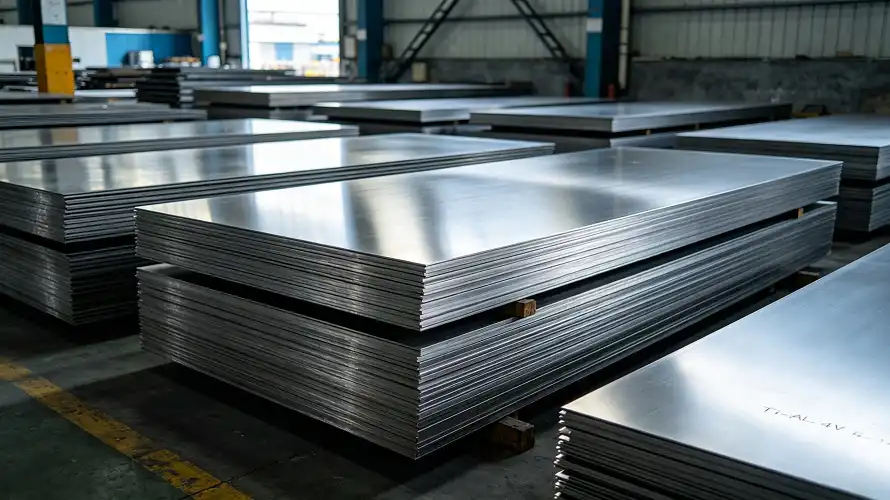 Titanium Plate Warehouse Inventory