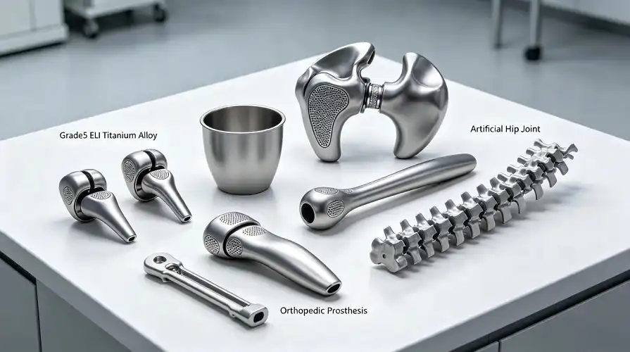 Medical Grade Titanium Implants