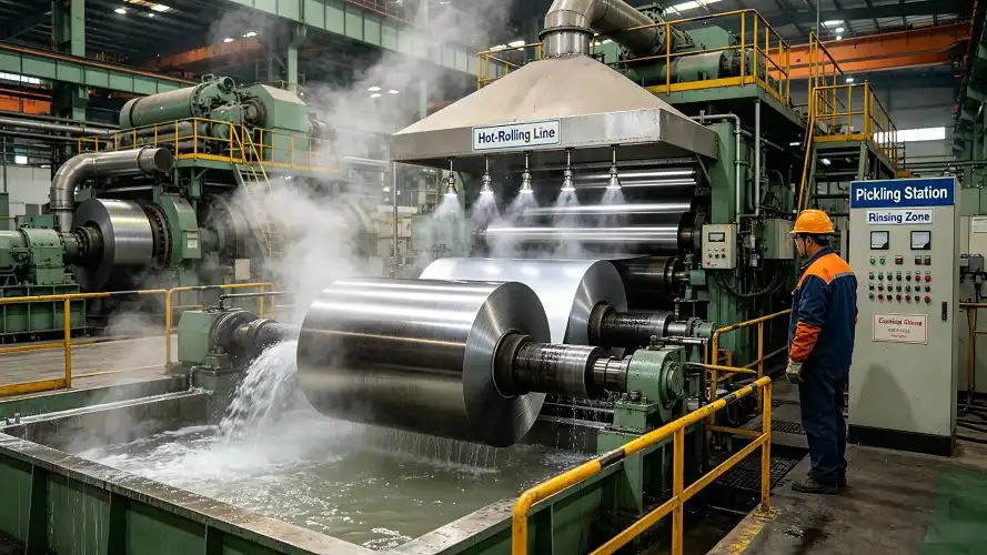 titanium hot‑rolling pickling line titanium hot‑rolling pickling line