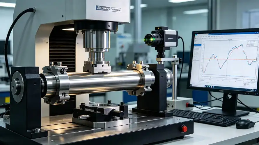 titanium fatigue test setup titanium fatigue test setup