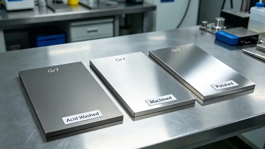 Titanium Surface Finishes Titanium Surface Finishes
