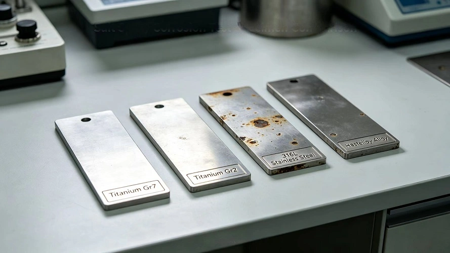 Salt Spray Corrosion Test Specimens Salt Spray Corrosion Test Specimens