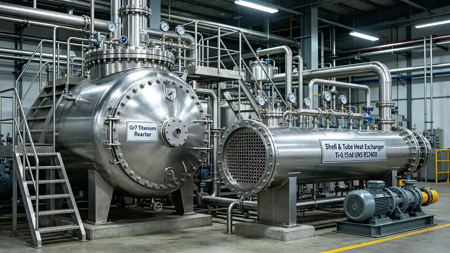 Titanium Chemical Reactor