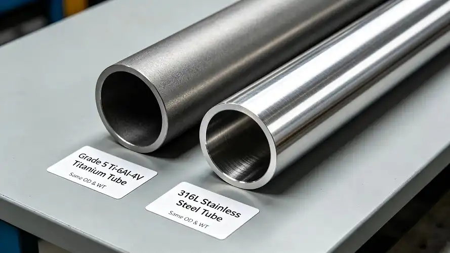 Gr5 Titanium Tube vs 316L Stainless Steel Tube Comparison Gr5 Titanium Tube vs 316L Stainless Steel Tube Comparison