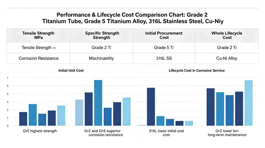Material Performance‑Cost Comparison Chart Material Performance‑Cost Comparison Chart