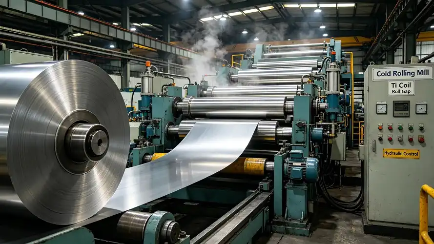 Titanium Coil Cold Rolling Mill Titanium Coil Cold Rolling Mill