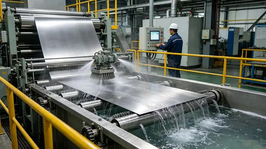 titanium sheet acid pickling production line titanium sheet acid pickling production line