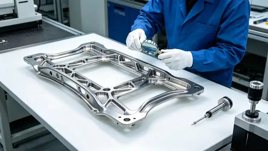 Aerospace Ti-6Al-4V titanium component