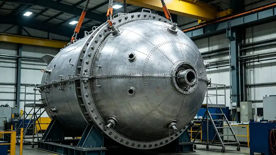Titanium submersible pressure hull