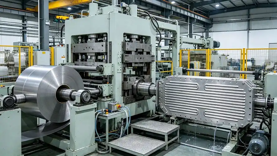 Titanium Heat Exchanger Plate Stamping Titanium Heat Exchanger Plate Stamping