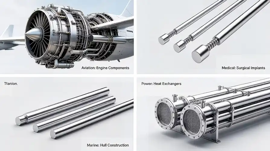 Cross-field Titanium Applications