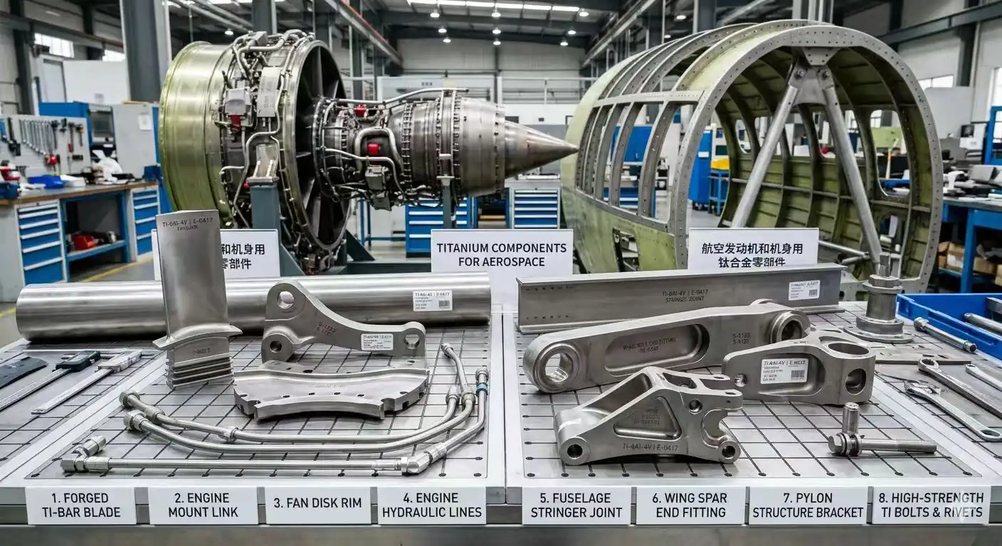	Hot formed titanium aircraft fuselage panel