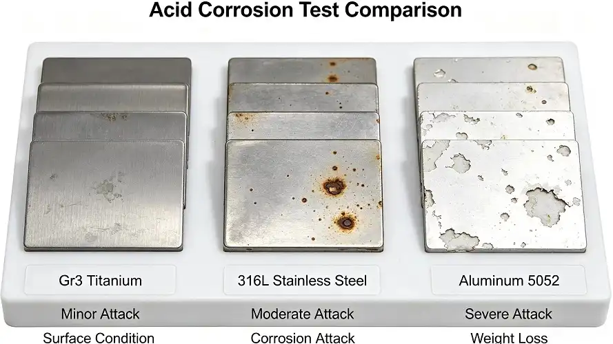 Corrosion Specimen Comparison Corrosion Specimen Comparison
