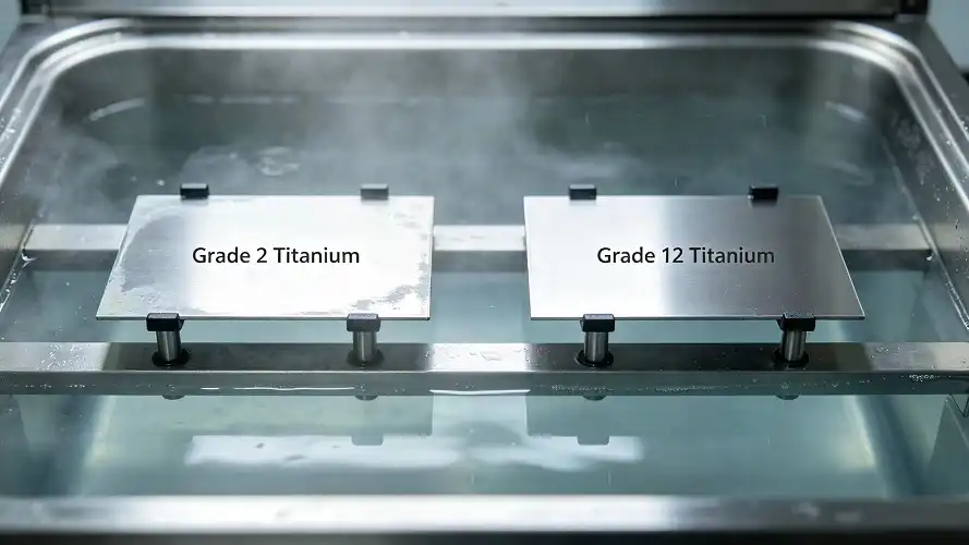 Titanium alloy corrosion test specimens	