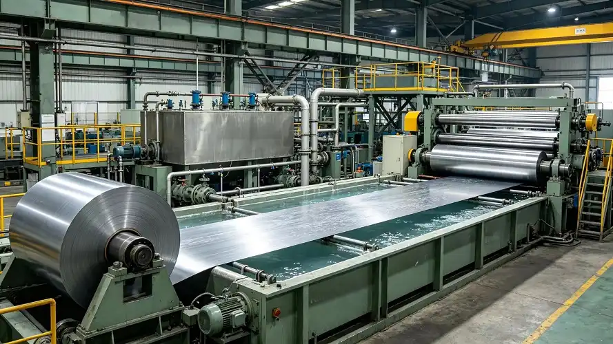 Titanium Strip Pickling & Leveling Line