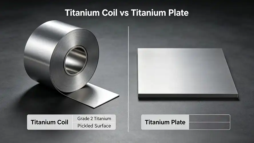 Titanium Coil & Titanium Plate Comparison Titanium Coil & Titanium Plate Comparison