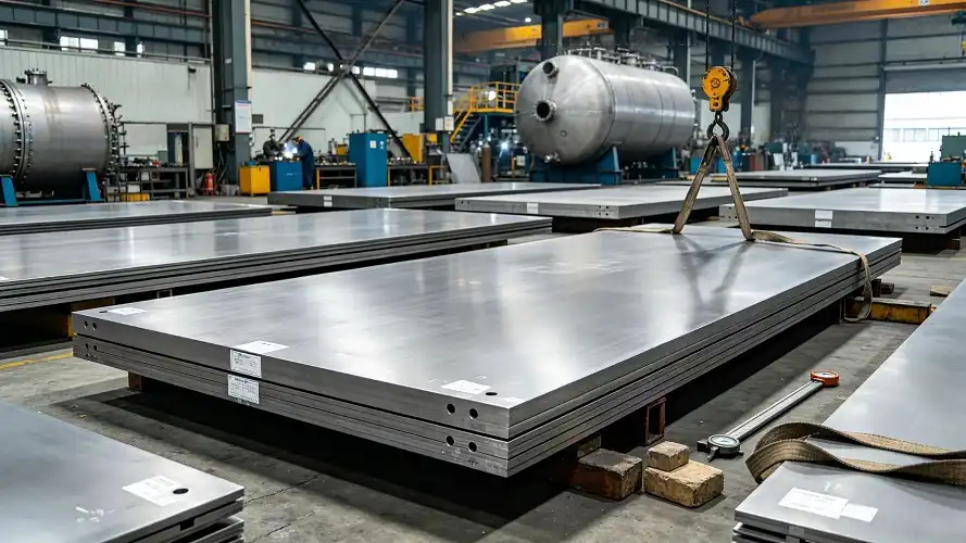 Titanium Plate for Chemical Reactor