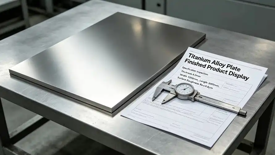 AMS4900 Titanium Sheet Product Display 