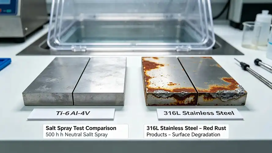 Seawater Corrosion Test Specimens Seawater Corrosion Test Specimens