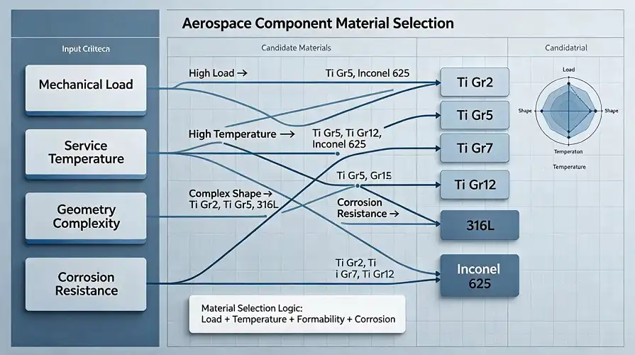 Material Selection Evaluation Diagram Material Selection Evaluation Diagram
