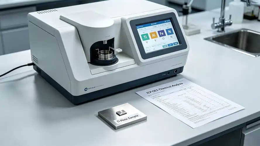 ICP‑OES chemical analysis laboratory