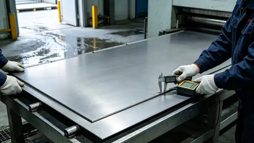 Pickled Titanium Surface Inspection