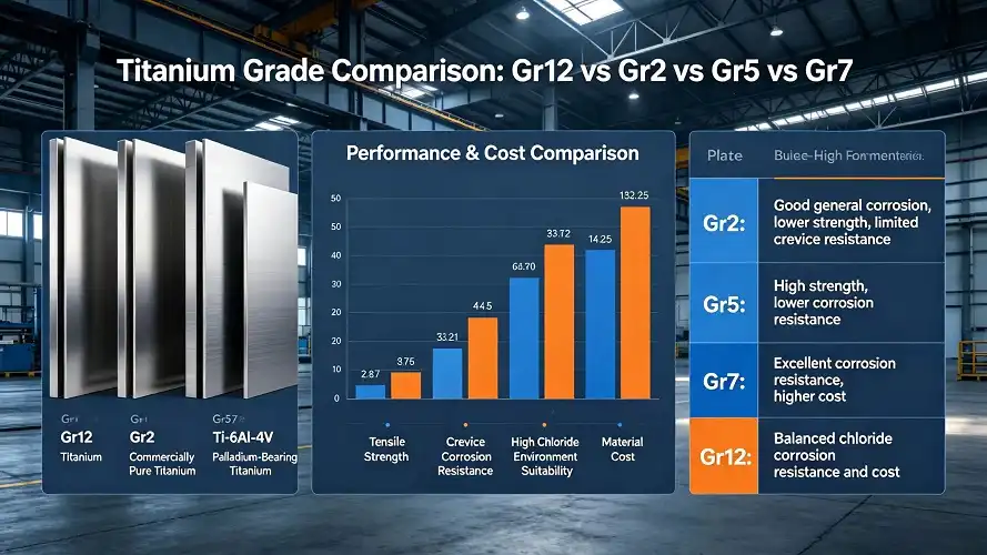 Titanium Grades Cost‑Performance Comparison