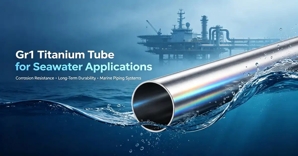 Why Use Gr1 Titanium Tube in Seawater Applications?