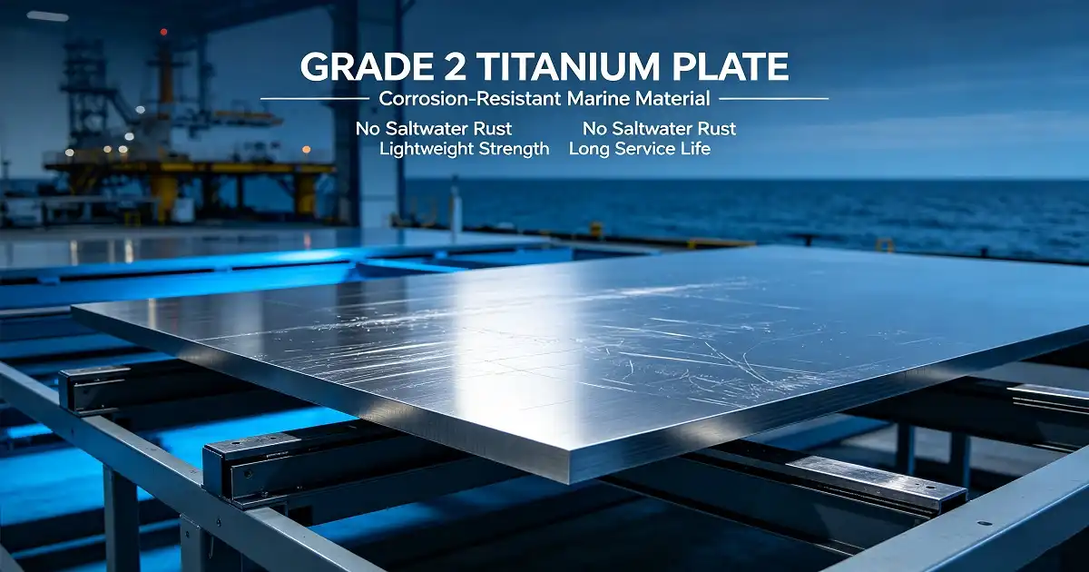 Titanium Grade 2 Plates: Ideal for Marine Use