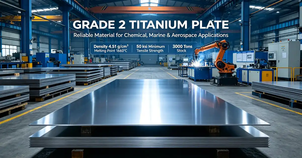 Grade 2 Titanium plate: Benefits, Applications & Custom Solutions