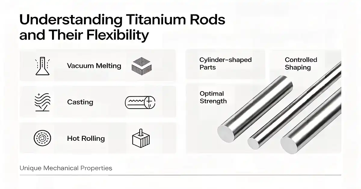 Are titanium rods flexible?