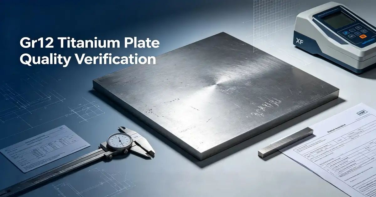 How to Check Gr12 Titanium Plate Quality and Certification Documents