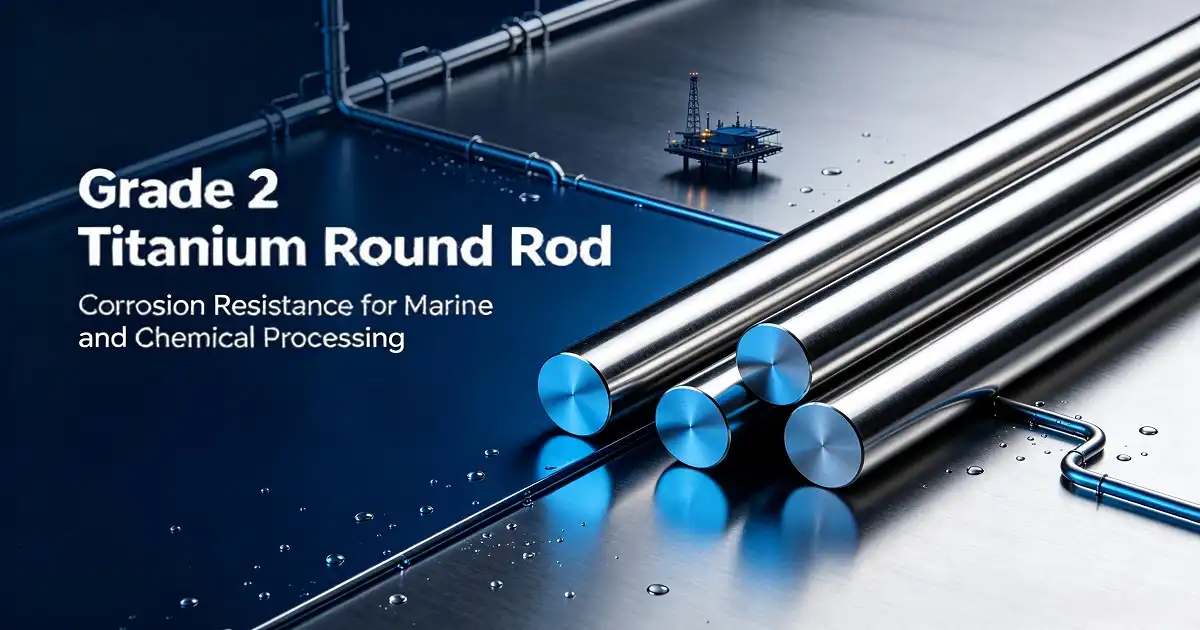 Grade 2 Titanium Round Rod for Marine and Chemical Industry
