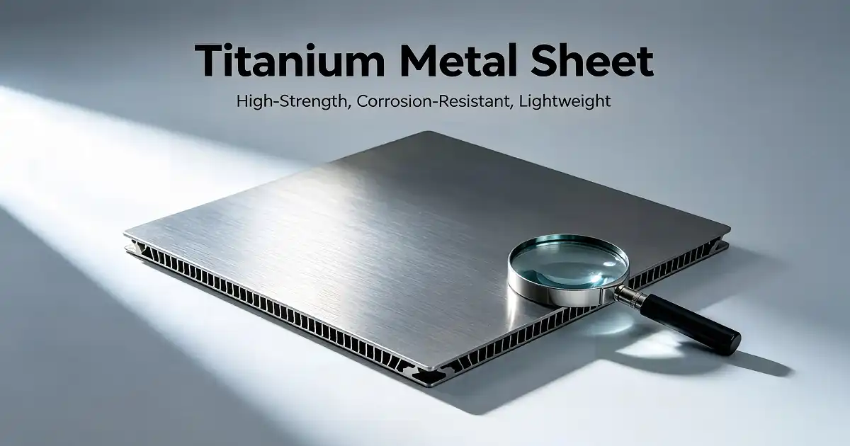 High-Quality titanium metal plate Guide