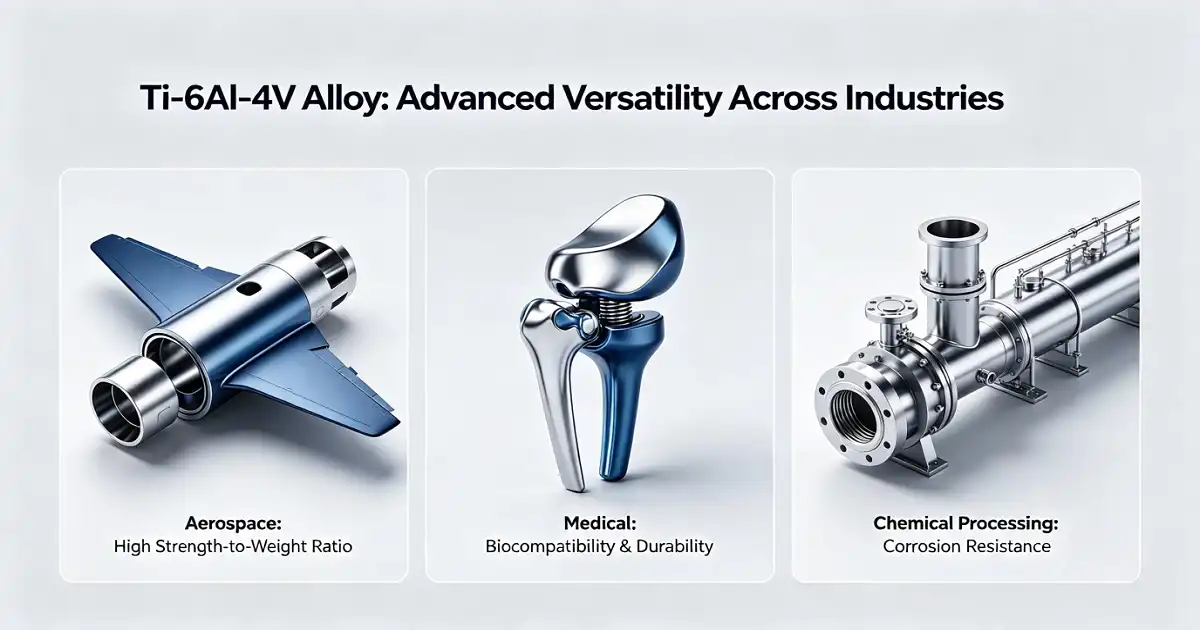 Ti-6Al-4V plate: Properties, Advantages, Applications