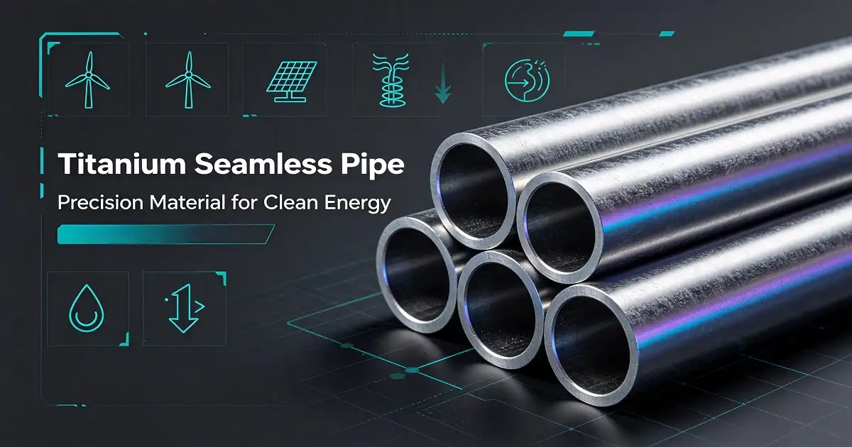 The Environmental Benefits of Using Titanium Seamless Pipe in Renewable Energy