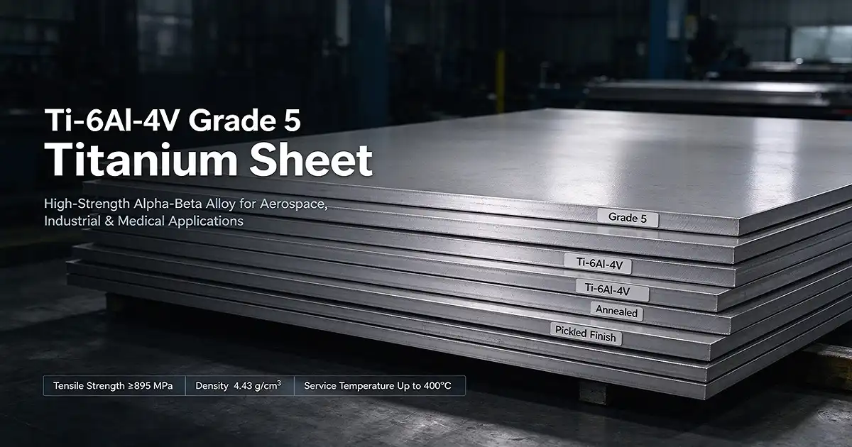 Titanium 6Al4V Sheet: Grades, Sizes, and Buying Guide