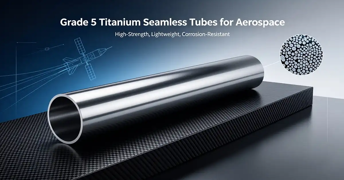 Best Grade 5 Titanium Seamless Tube for Aerospace Use