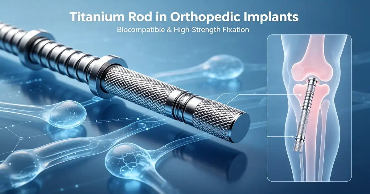 Advantages of Titanium Rods as Orthopedic Implants
